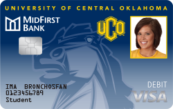 UCO Visa Debit Card